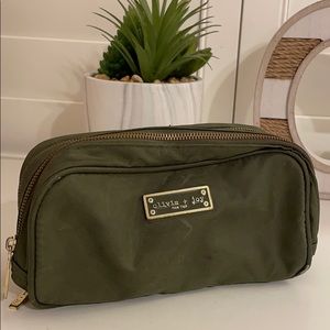 Olive Green Makeup Bag